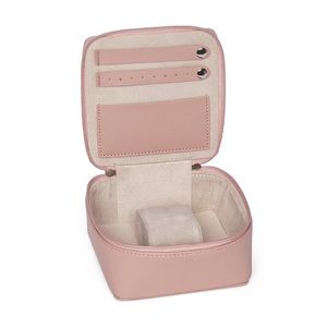NWT Brouk & Co. Eva Travel Jewelry Case, vegan leather, pink -never opened